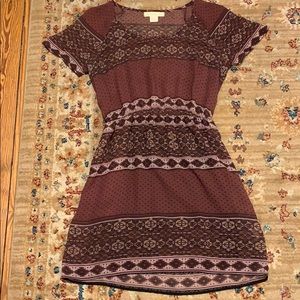 STARING AT STARS | Anthropologie Lined Dress